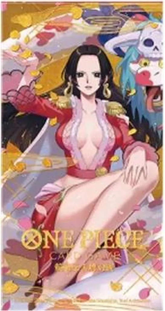 Enveloppe Rouge Boa Hancock One Piece avec Dorures et Papier Premium