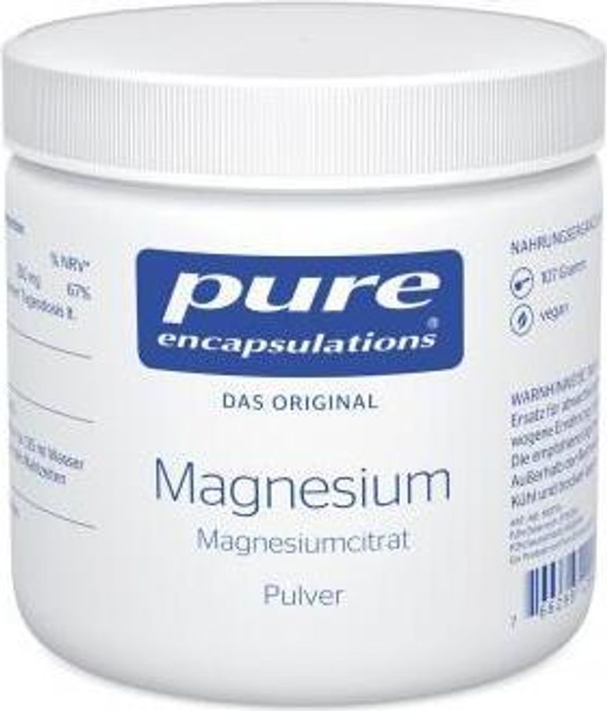 Pure Encapsulations Magnesium Magn.Citrat Pulver 107 g