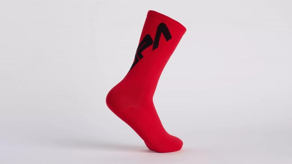 SupaCaz Unisex Socken Supasox Twisted , Rot, L