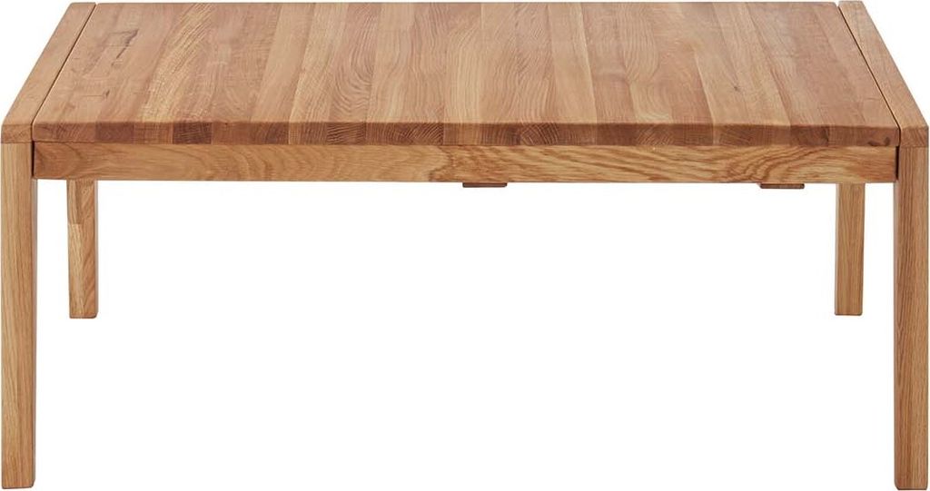 Couchtisch Göteborg 112x73 cm Asteiche massiv bis 152 cm ausziehbar