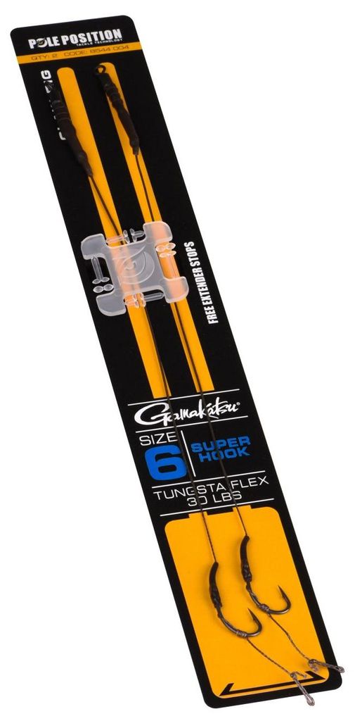 PolePosition Claw Rig Superhook Größe 4