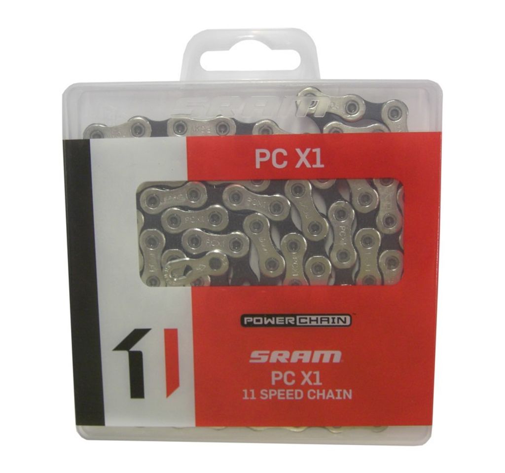 SRAM Schaltungskette PC-X1 11-fach, Farbe:silber, Variante:118 Glieder
