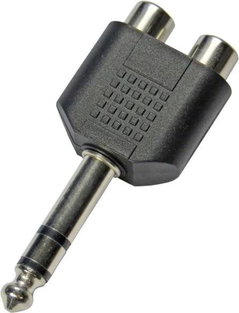 Adattatore keepdrum ADA062 RCA-Jack 6,3mm Stereo per Hi-Fi - 5