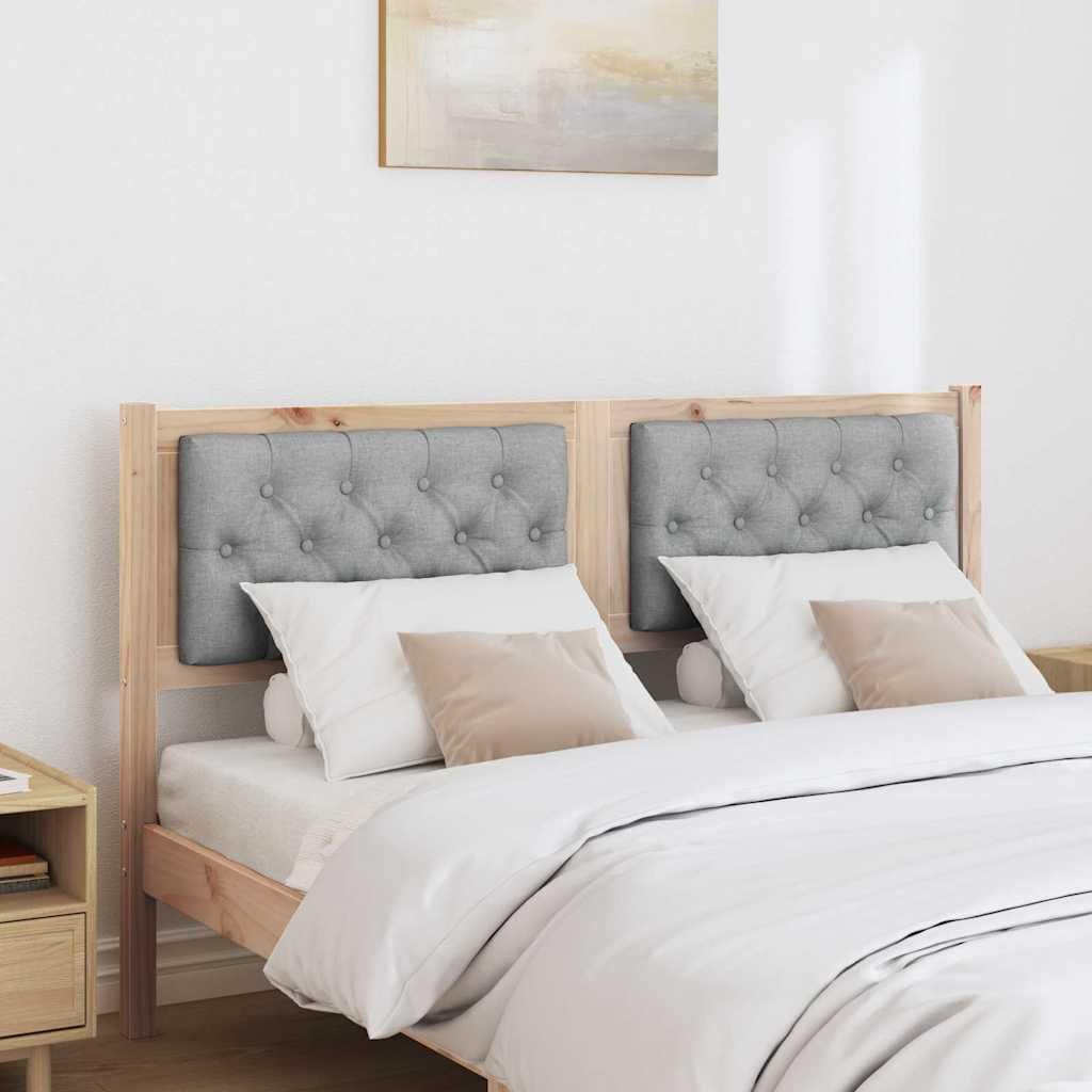 Stabli Kopfteil Sonstiges Braun und hellgrau 150cm Massivholz Kiefer - DE555686 - Kopfteile