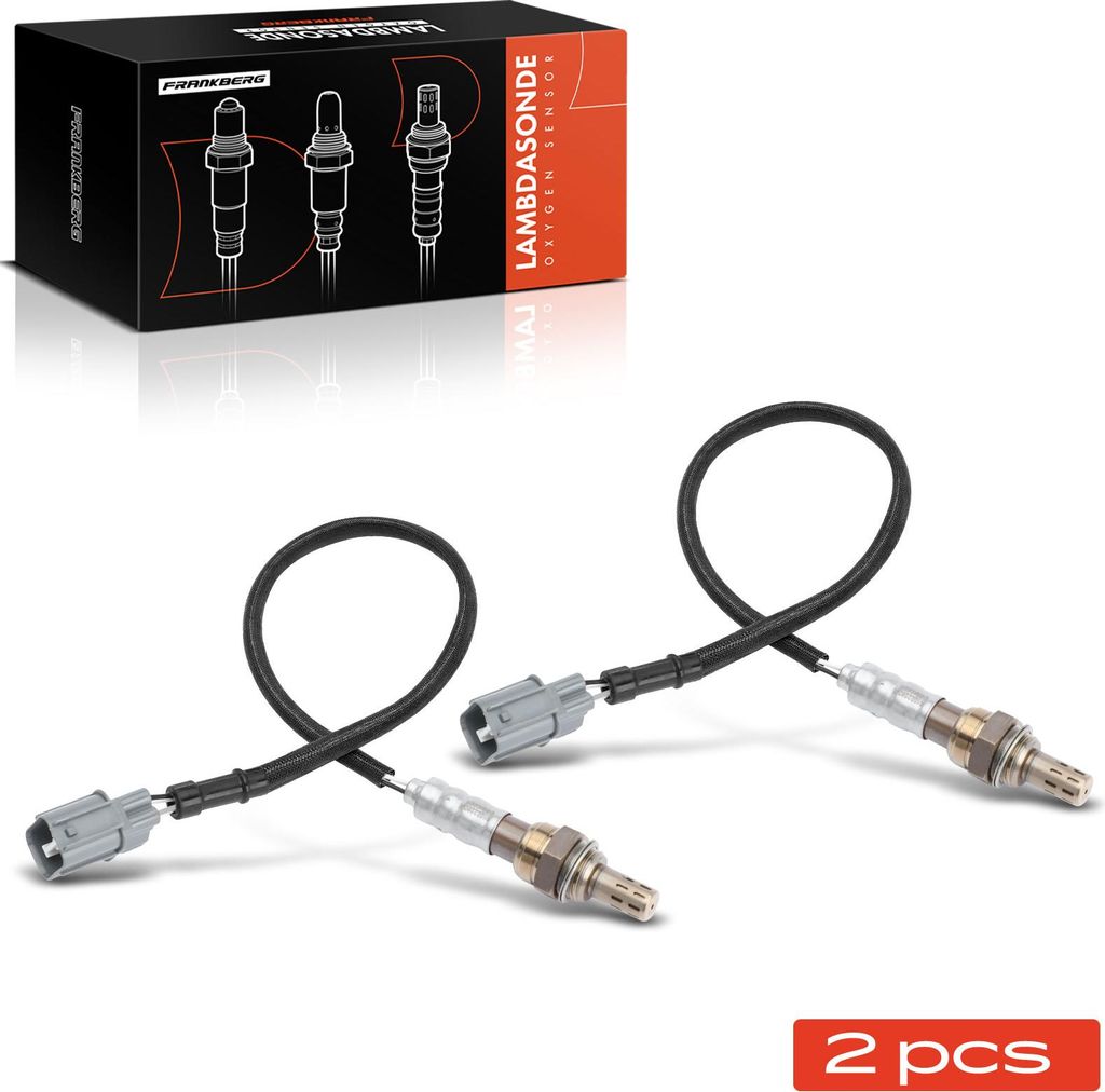 Frankberg 2x Lambdasonde Regelsonde Vor Katalysator für Renault Clio II Kangoo Laguna II Megane Nissan Opel