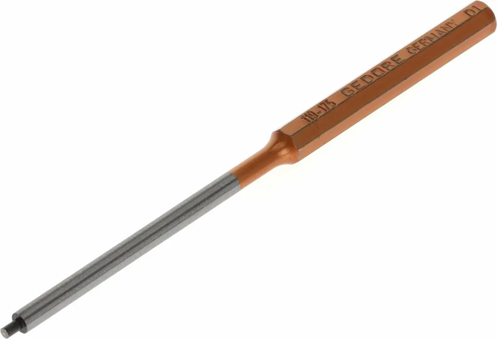 Punzone 6mm Gedore 119-175 - Acciaio 45CrMoV7 Professionale DIN 6450