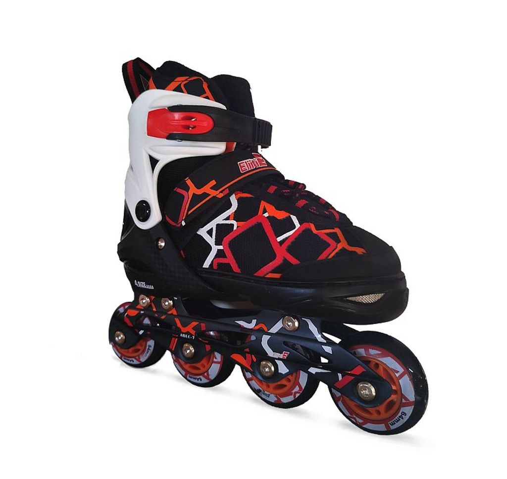 Einstellbare Rollschuhe ELIITI EL-182 Orange XL - 42-45 Produktbild 