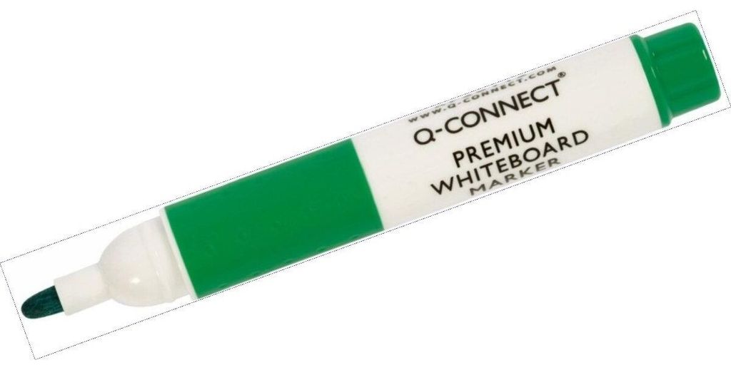 Q-CONNECT - Q-CONNECT Whiteboard-Marker, 3 mm, Rundspitze, grün
