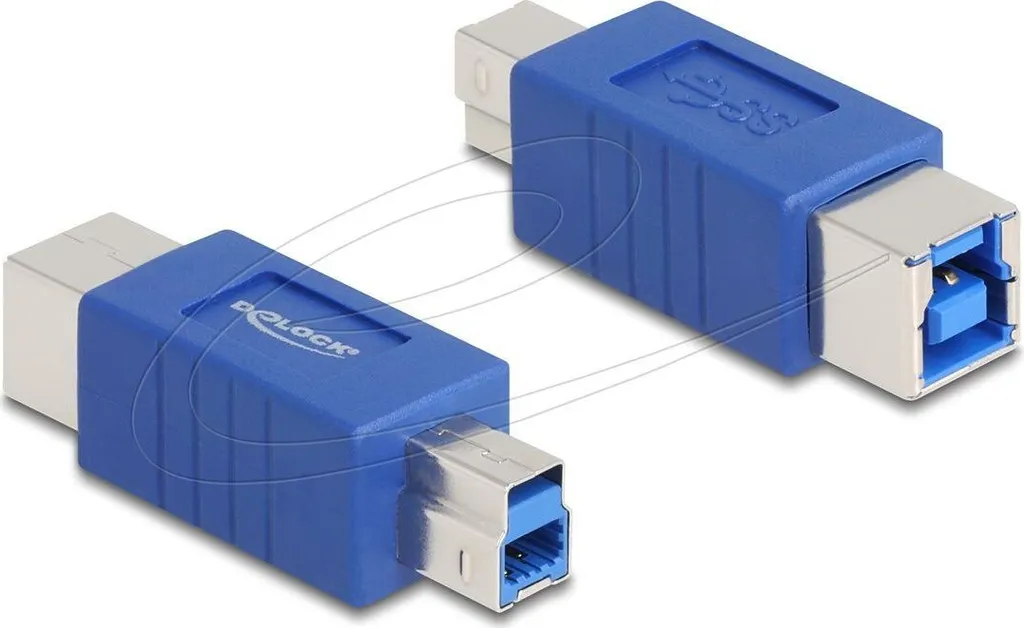 Adattatore Delock USB Tipo-B 5Gbps - Protezione per Porte Stampanti