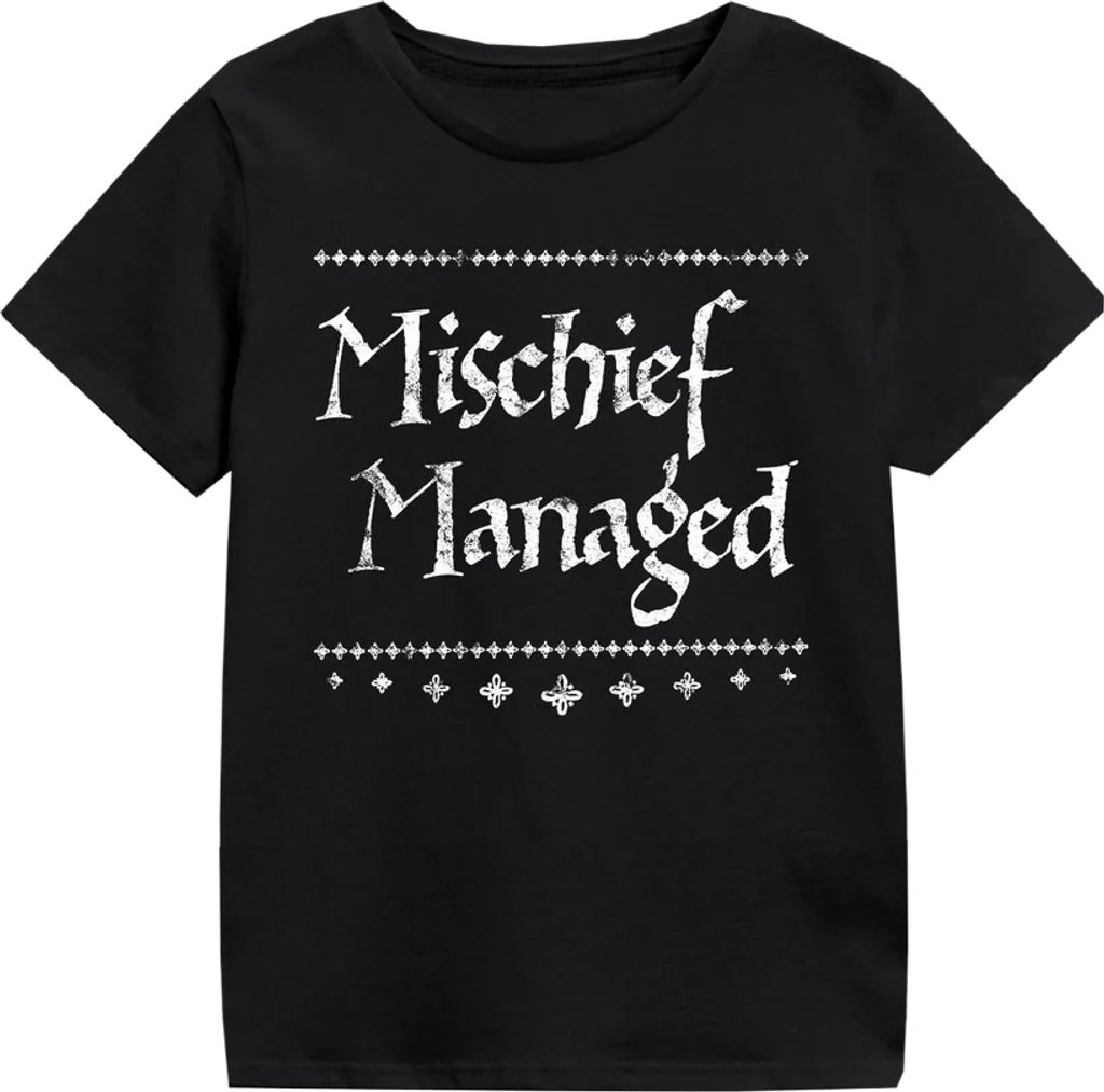 Harry Potter - "Solemnly Swear" T-Shirt für Kinder HE3190 (152-158) (Schwarz)