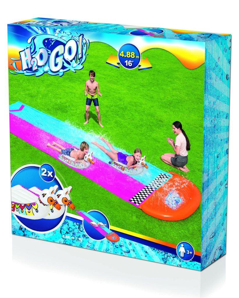 BESTWAY Toboggan aquatique + jet Lama B52320 68897 Image du produit 