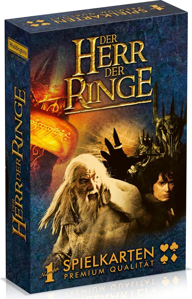 Number 1 Spielkarten Herr der Ringe Kartenspiel Karten Spiel Fanartikel