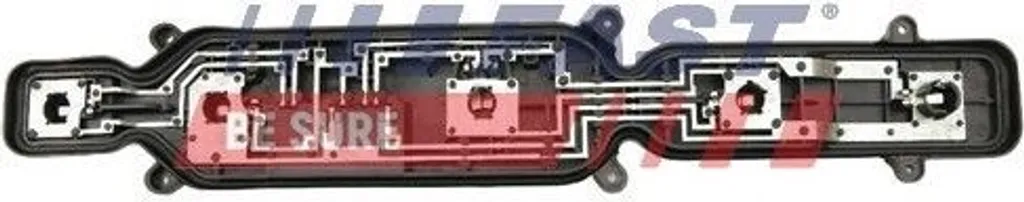 FAST FT86509 Portalampada Posteriore Destro IVECO DAILY IV Ricambio Pro
