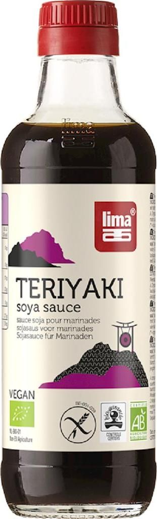 SOS SOJOWY SŁODKI TERIYAKI BEZGLUTENOWY BIO 250 ml - LIMA