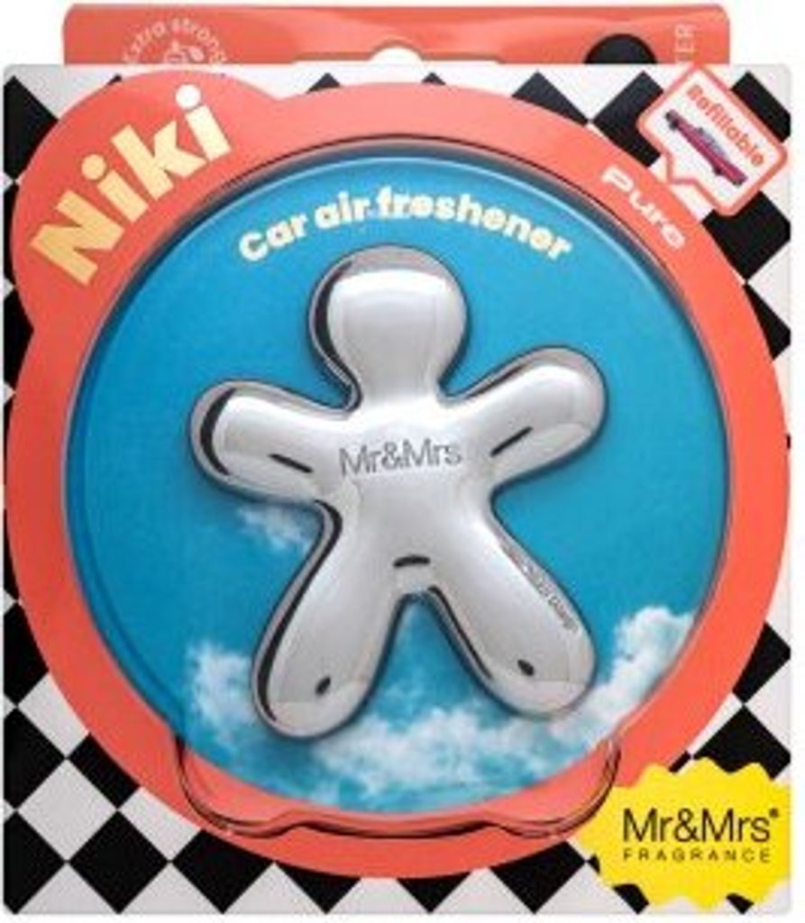 Mr&Mrs Fragrance Niki Car Air Freshener Pure