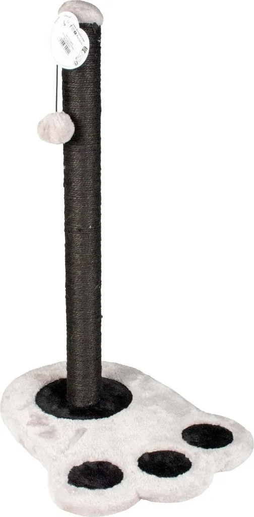 Petit arbre à chat design gris Duvo+ Paw avec griffoir en sisal naturel