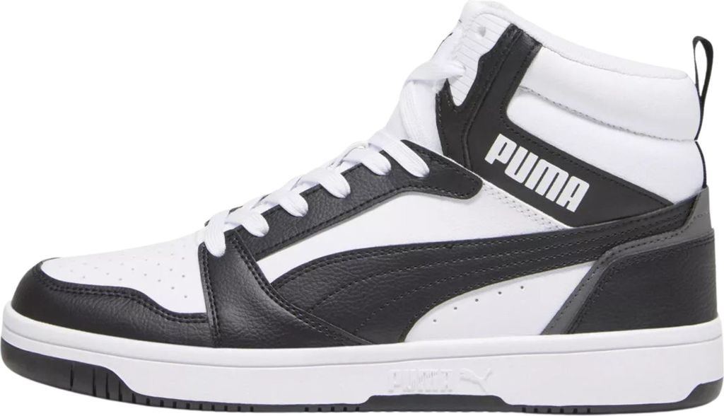 PUMA Rebound V6 Herren Sneaker, Weiß-Schwarz, EU 42, mit Produktbild