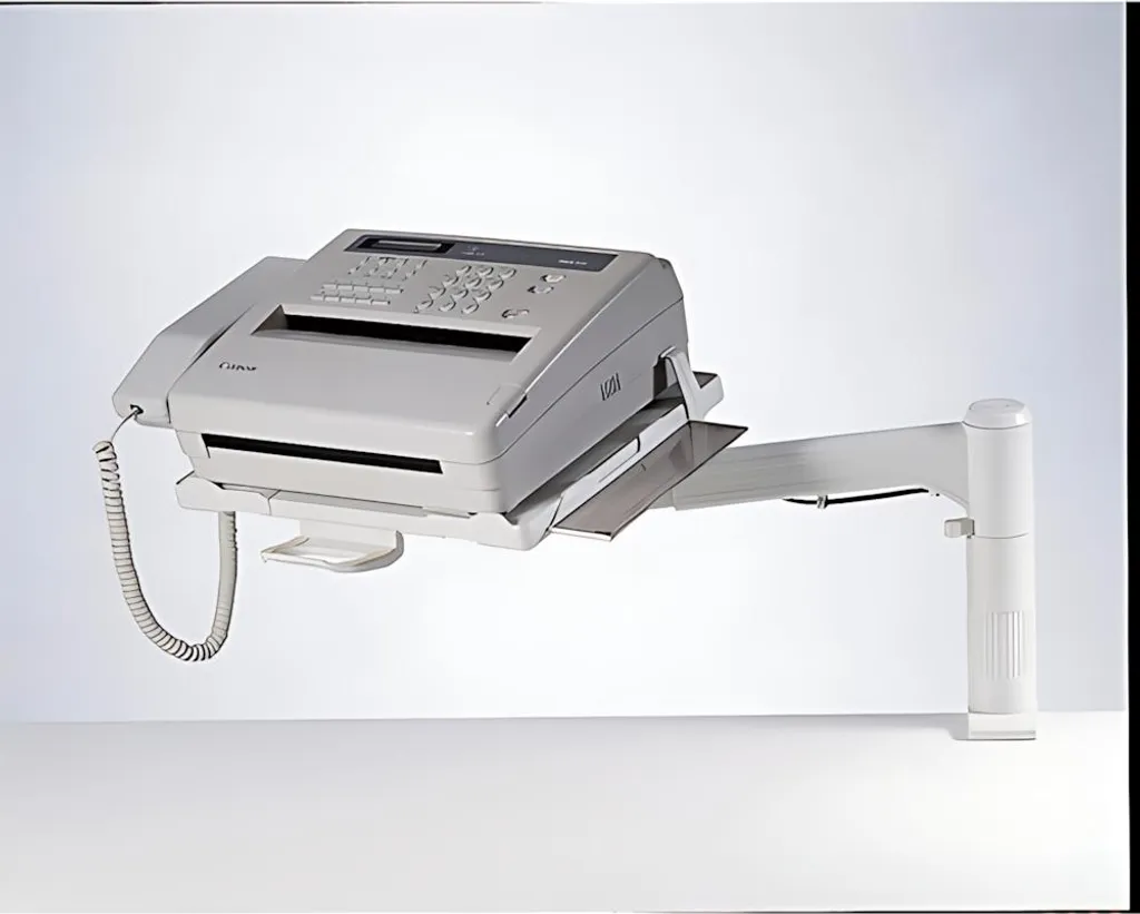 Support de téléphone de bureau pivotant Televario Exacompta 345x262 mm
