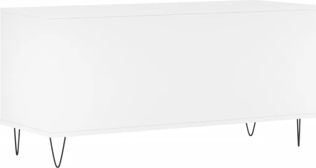 SYFAX™ Supporto Vinili Bianco 100x38x48 cm - Mobile Hi-Fi Design - 5