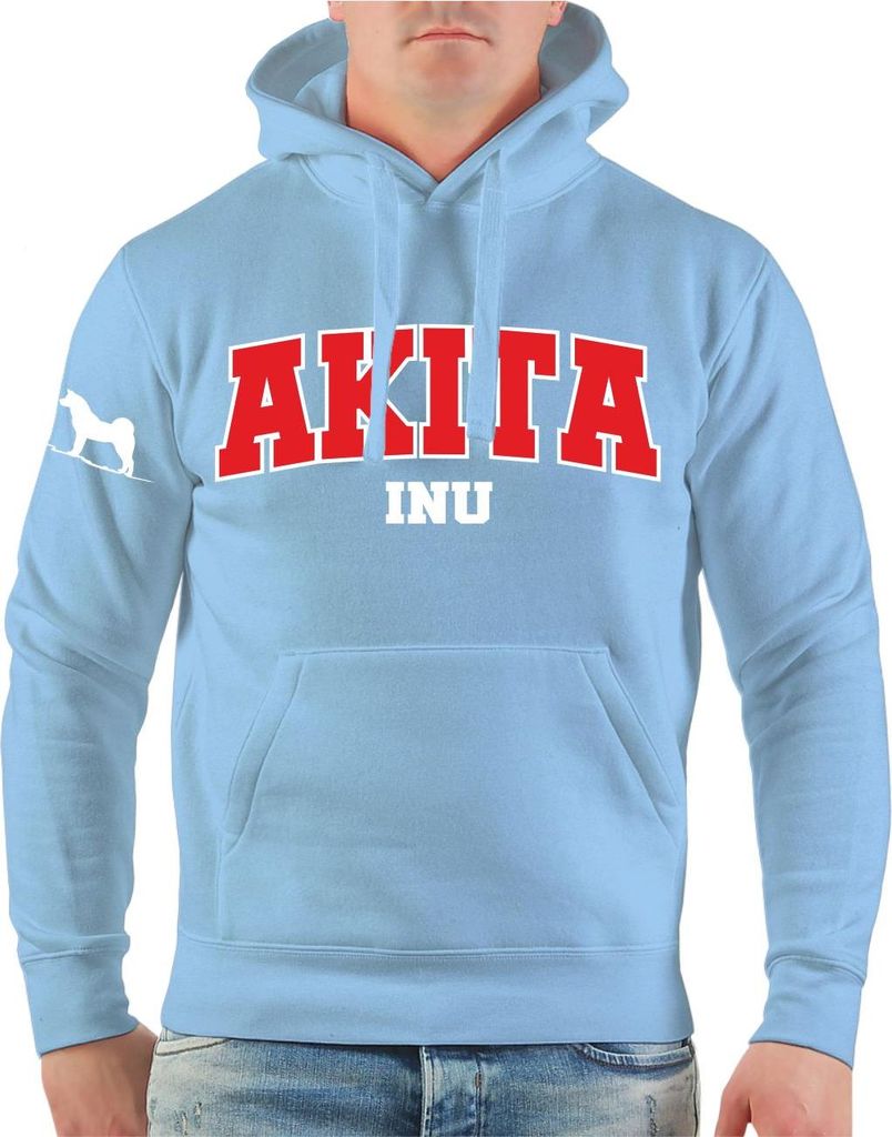 Herren Kapuzenpullover Akita LOGO