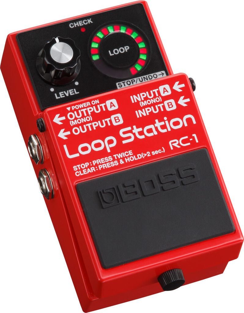 Boss RC-1 Loop Station mit 12 Minuten Stereo-Aufnahmezeit Produktbild 