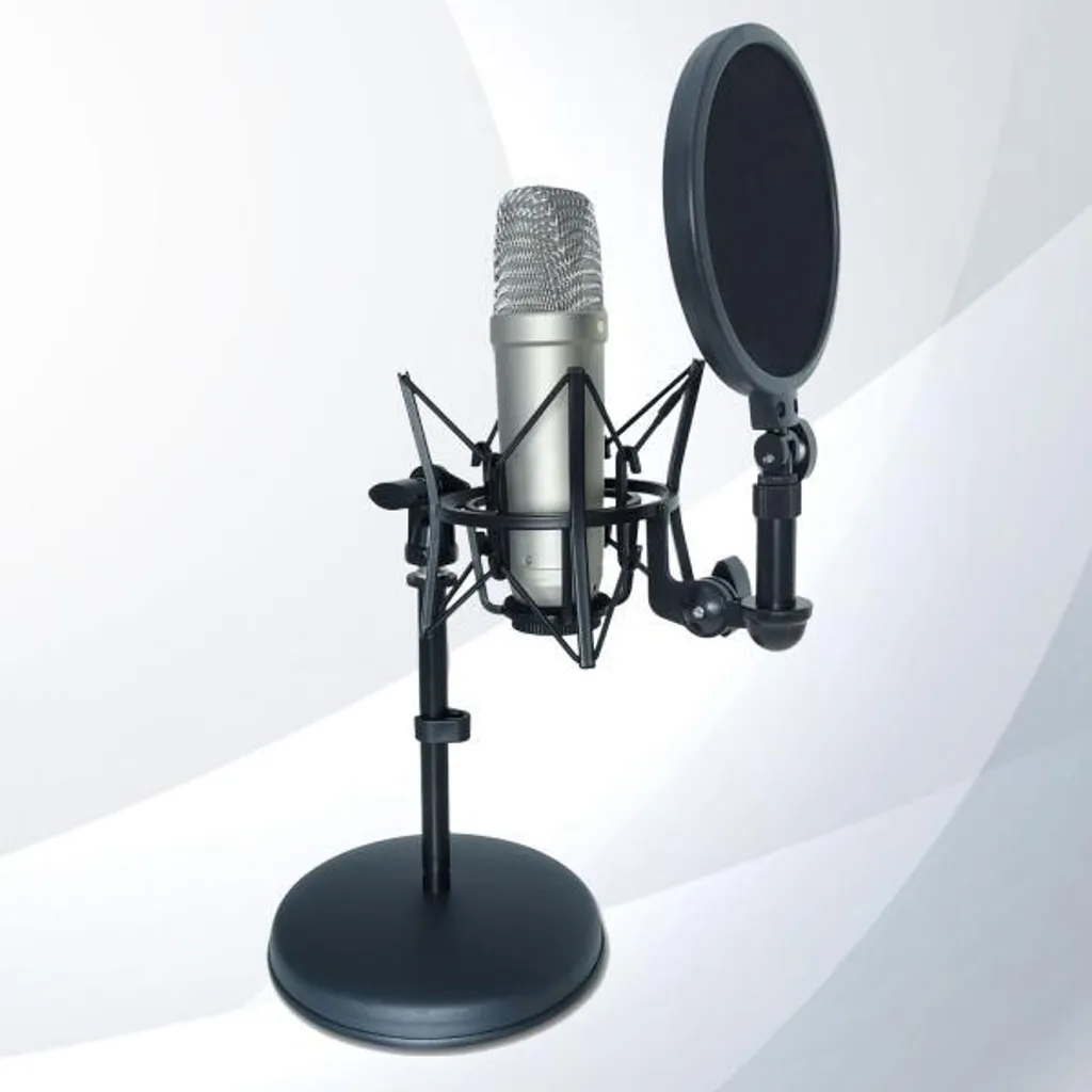 keepdrum MS088 spider microfonico + MS032 supporto da tavolo - 5