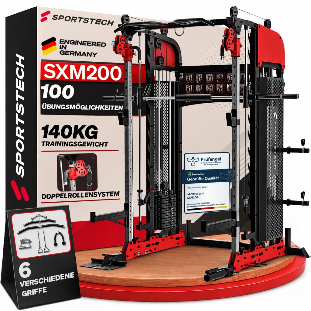 Sportstech SXM200 Smith Machine – Multifunctional, Power Produktbild 