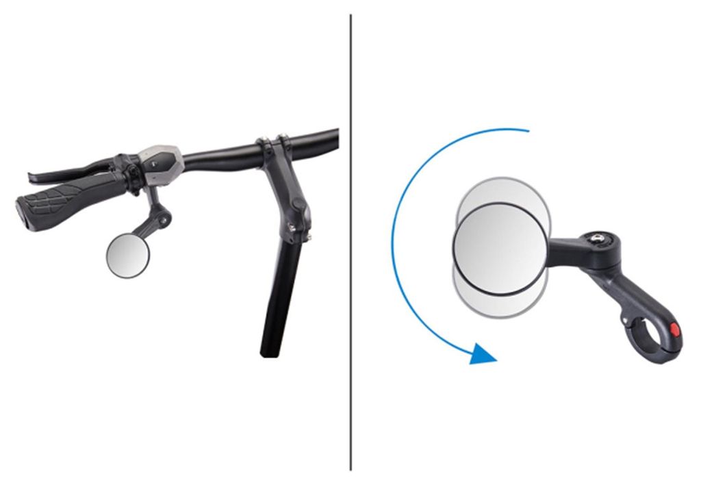 Krampe Fahrradspiegel KF Mini Typ C links/rechts, kleine Produktbild 