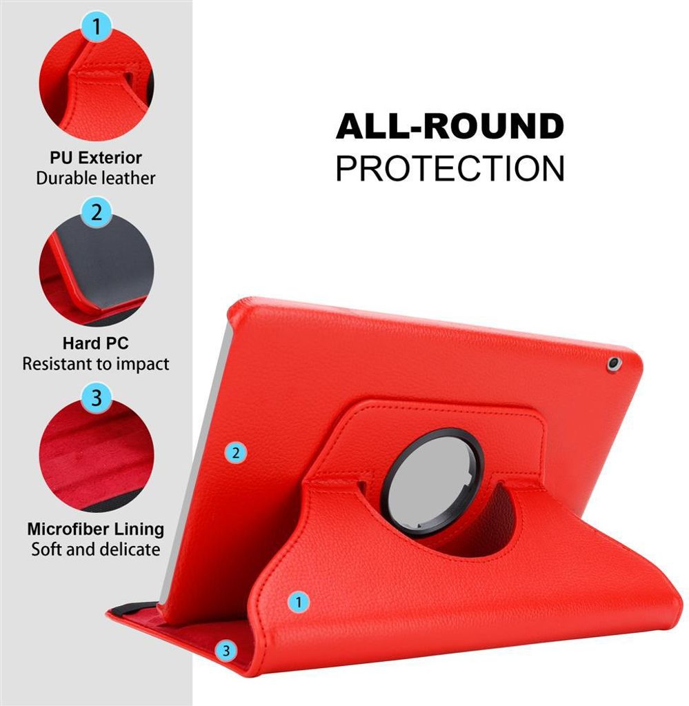 Tablet Huawei T3 10 Magnetic Smart Flip Case For Huawei MediaPad T3 7", 8", 9.6" – Slim Stand Cover With Auto Wake/Sleep Case For Tablet - Foto 4