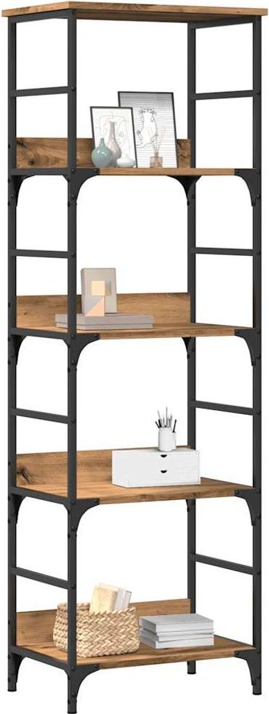 vidaXL Bücherregal Artisan-Eiche 50x33x153 cm Holzwerkstoff Produktbild 
