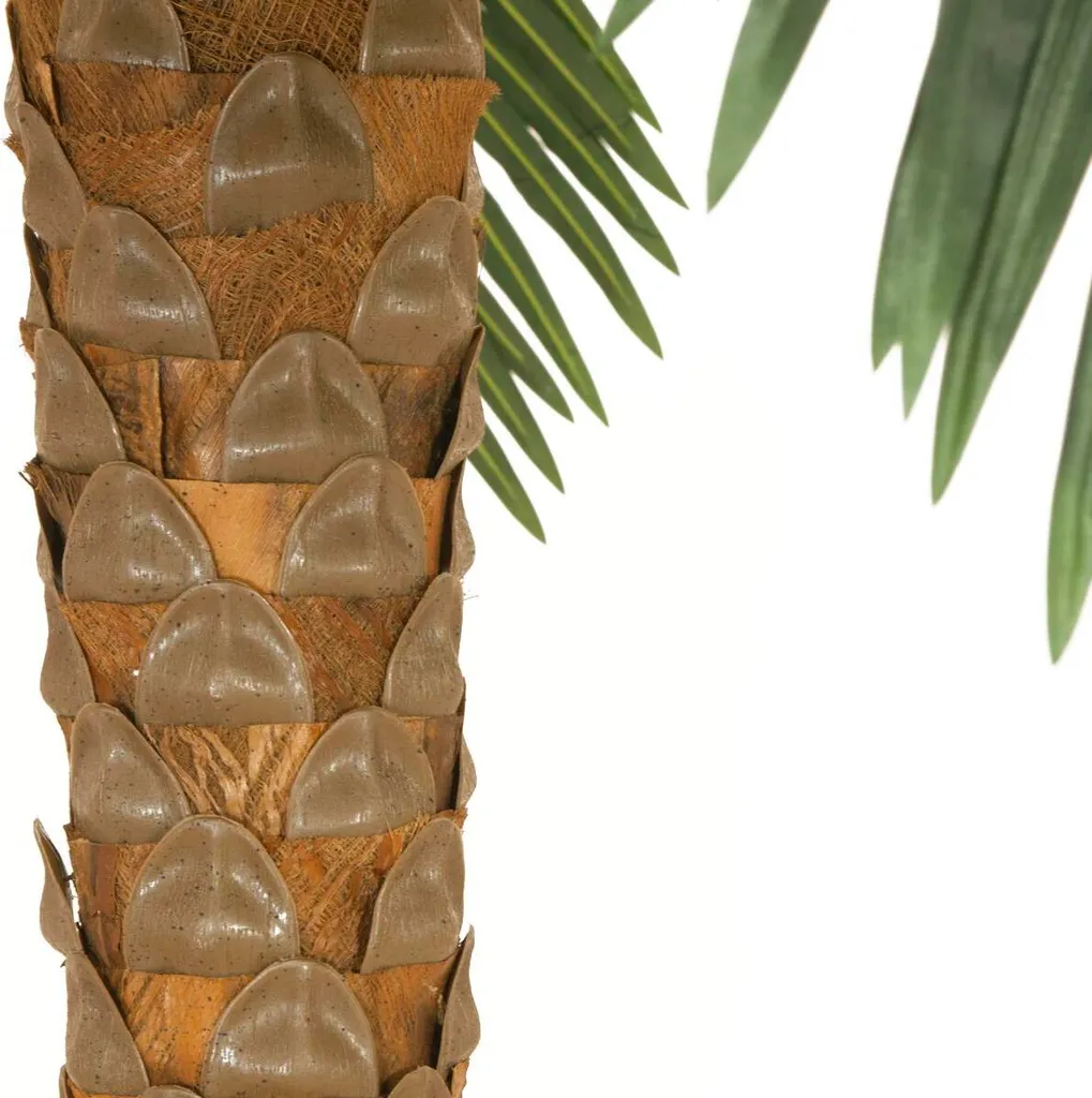 Palmier Phénix Artificiel Deluxe 2m50 avec Tronc Réaliste Textile - 3