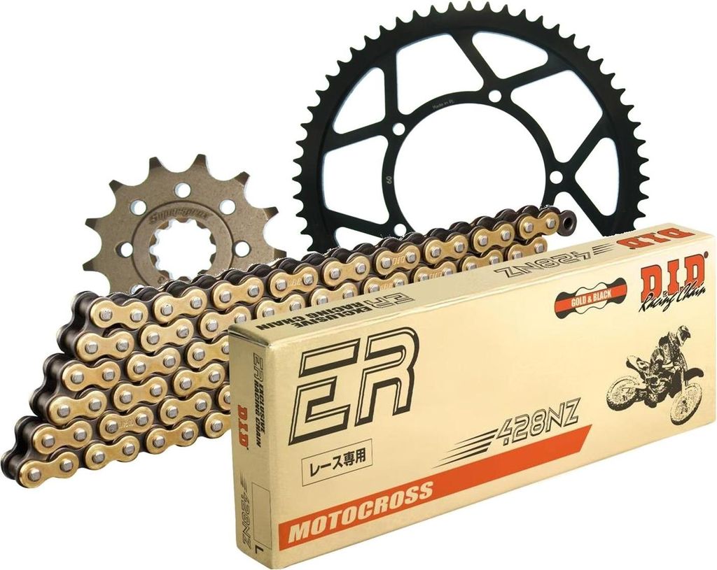 Kit Stahl SACHS ZX50 95-00 13-60-138 DID428NZ(G&B) Clip