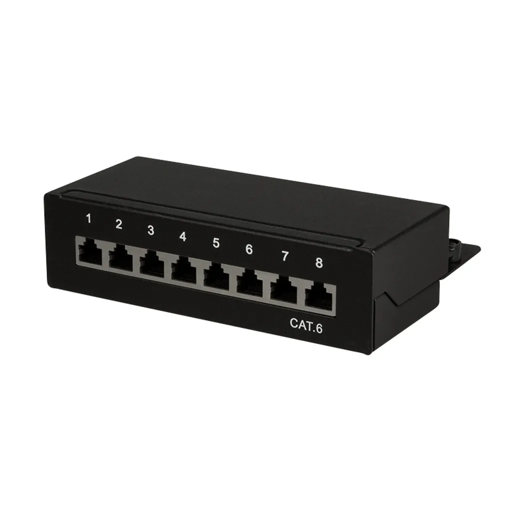 LogiLink Patchpanel CAT 6 8 Porte - Miglior Rapporto Qualità Prezzo Networking - 2