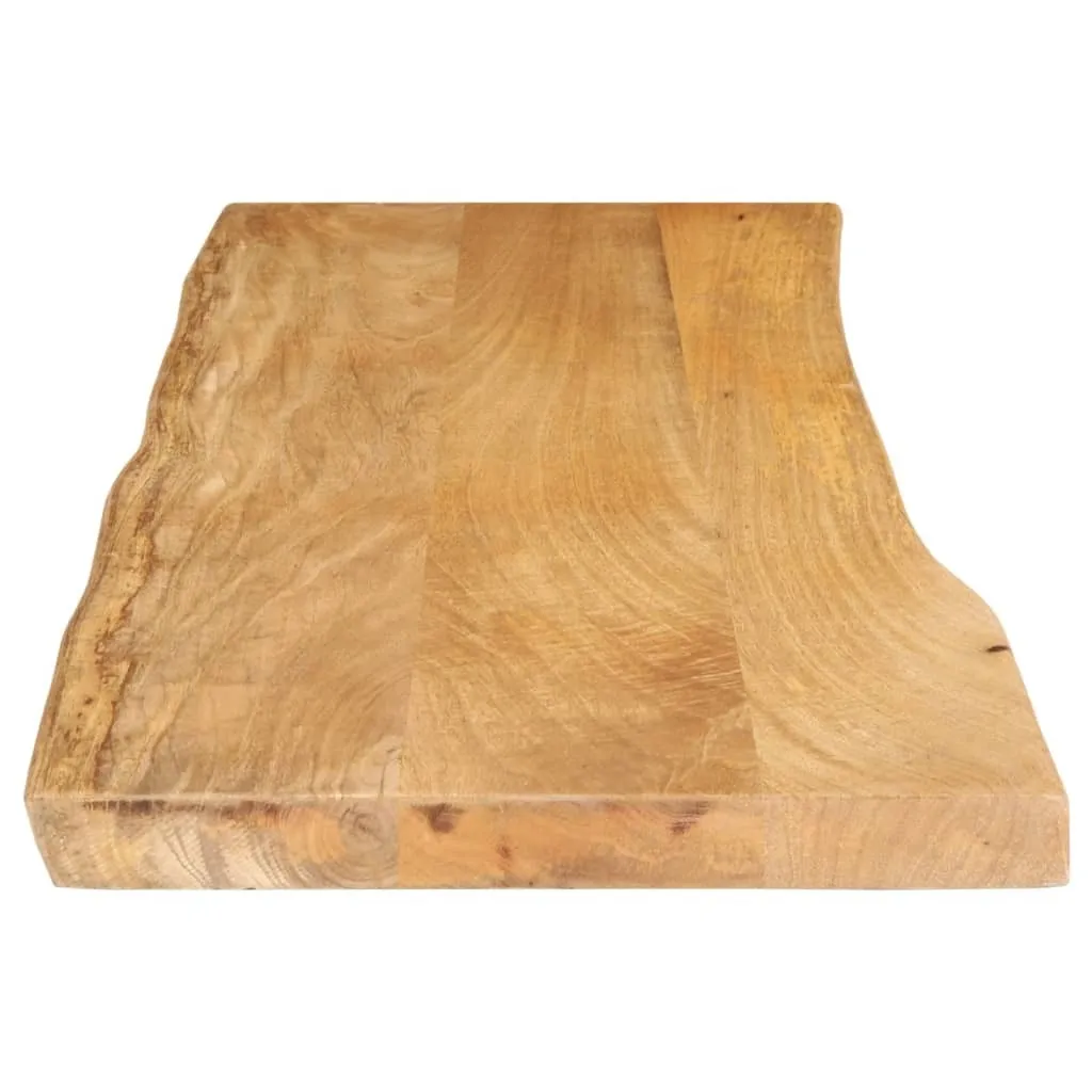 2025 Piano di tavolo moderno con bordo ad albero 110x40x2,5 cm in legno massiccio di mango - Piani di tavolo,design 8256896 1parte - 4