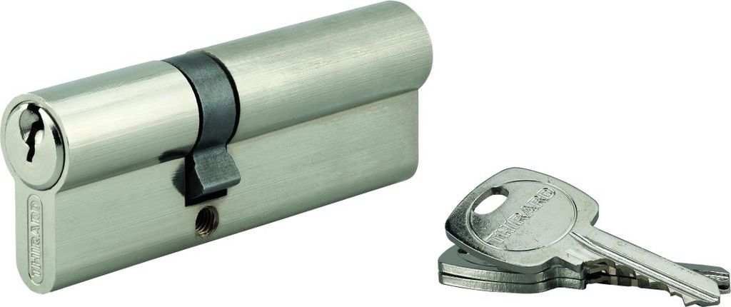 Cylindre STD double entrée, 35 x 75 mm anti-arrachement, Image du produit 