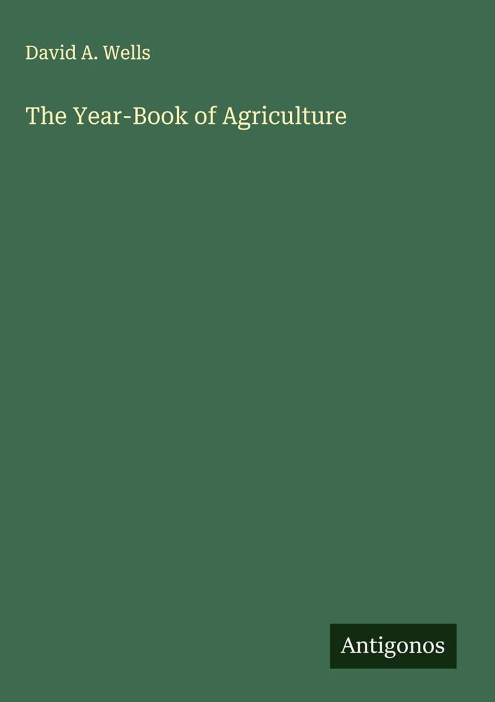 Das Jahrbuch der Landwirtschaft