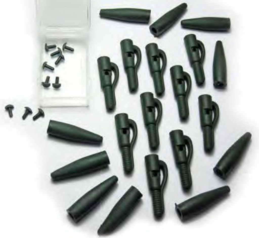 Lead Clip Karpfen Angel Set mit Tail Rubber und Pins