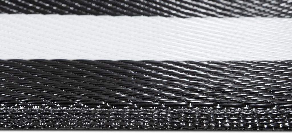 Teppich Outdoor Zweiseitig Wasserdicht Resistent Weiß Produktbild 5