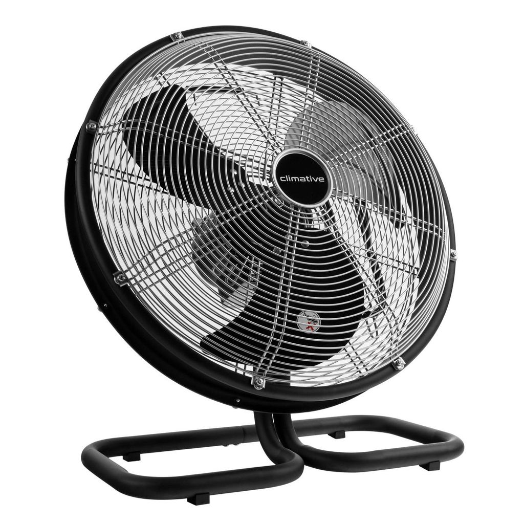 Axialventilator Climative Tornado 3B Industriell 6300 m³/h Leistungsstark Bodenmodell 120W 450 mm Metallgehäuse Schwarz 3 Geschwindigkeitsstufen