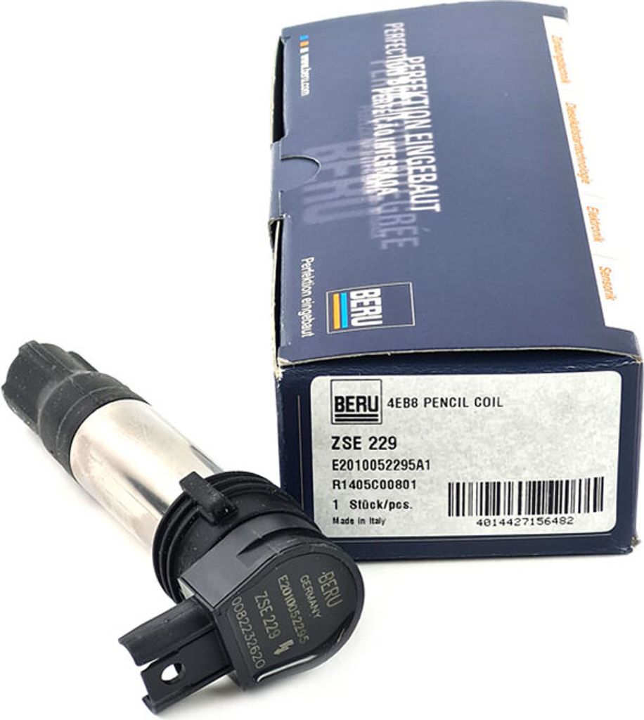 BorgWarner (BERU) ZSE229 Zündspule 12V für BMW MOTORCYCLES Produktbild 