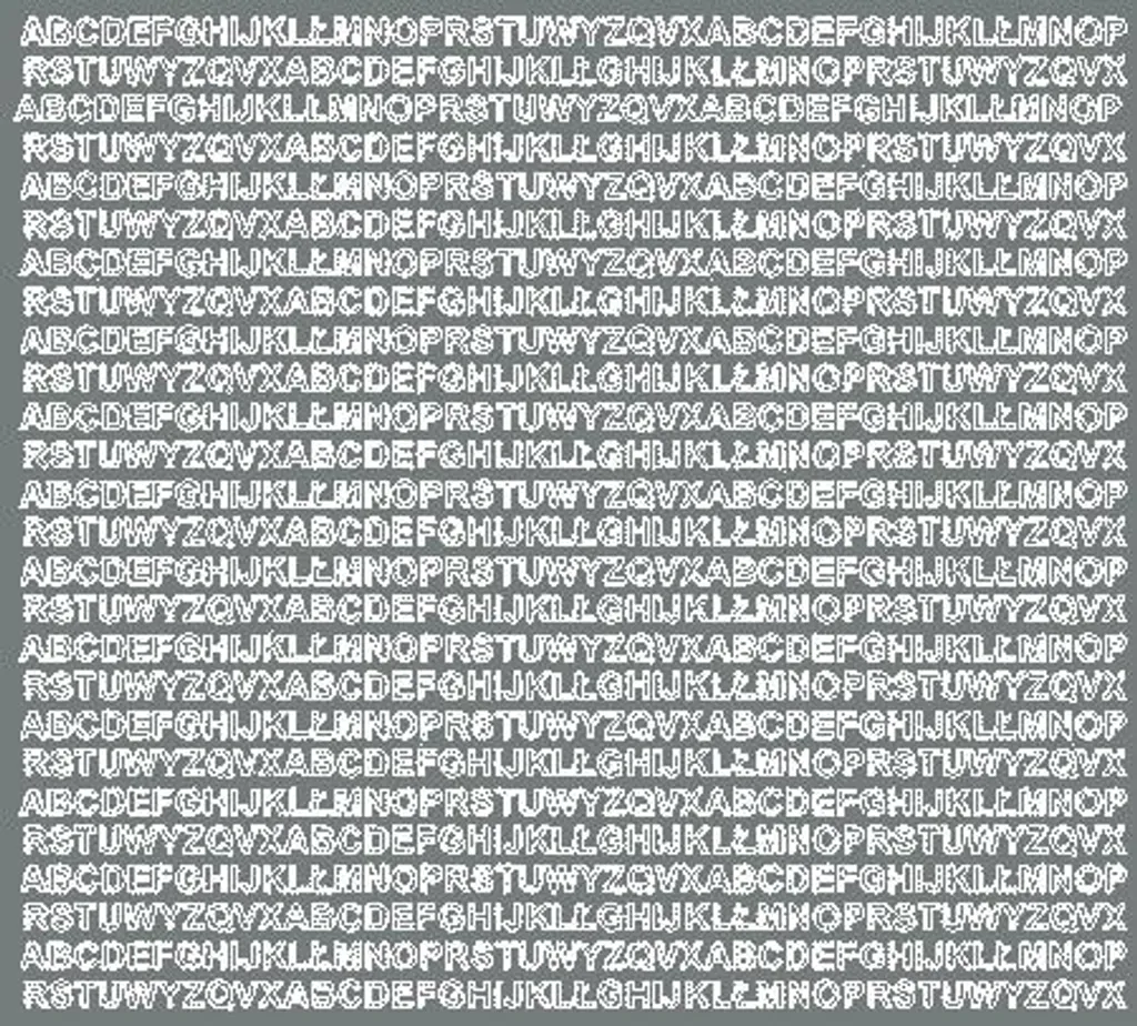 Lettere Adesive Professionali 5 mm | Grigio Lucido Alta Tenuta