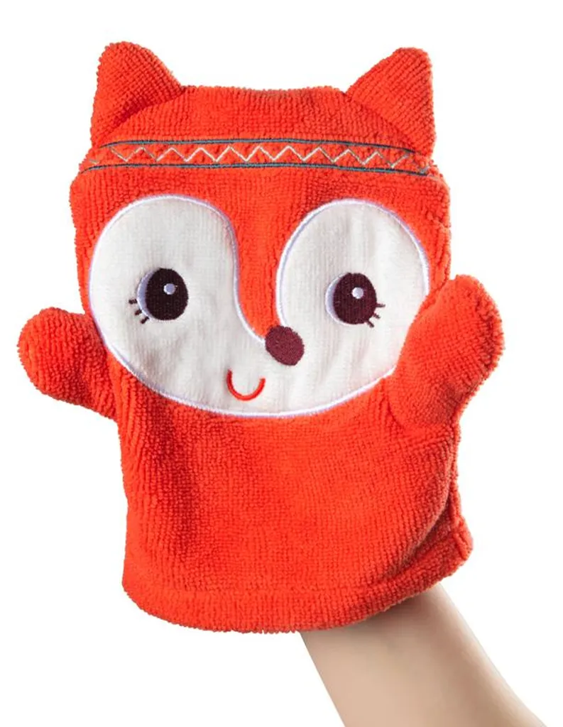 Set de Gants de Toilette Enfant en Coton Éco pour Toilette et Éveil