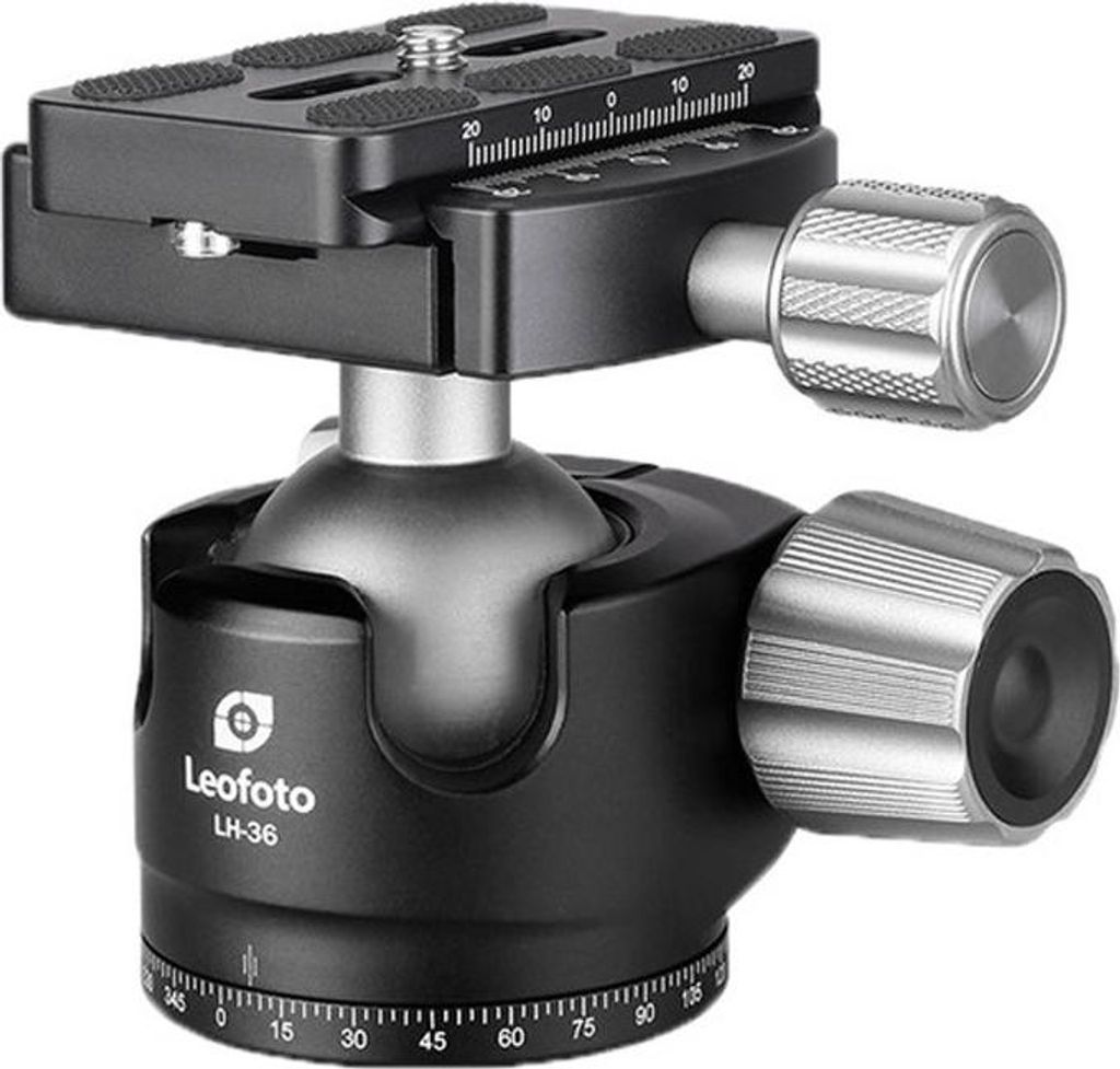 LEOFOTO Kugelkopf LH-36 + Wechselplatte QP-70N Produktbild 