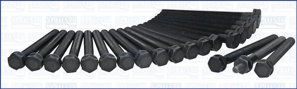 AJUSA Jeu de Vis de Culasse 81014300 : Fixation Culasse Korando