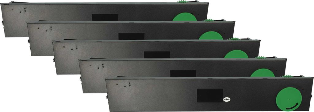 vhbw 5x Farbband Schriftband Ersatz für Wincor Nixdorf Produktbild 
