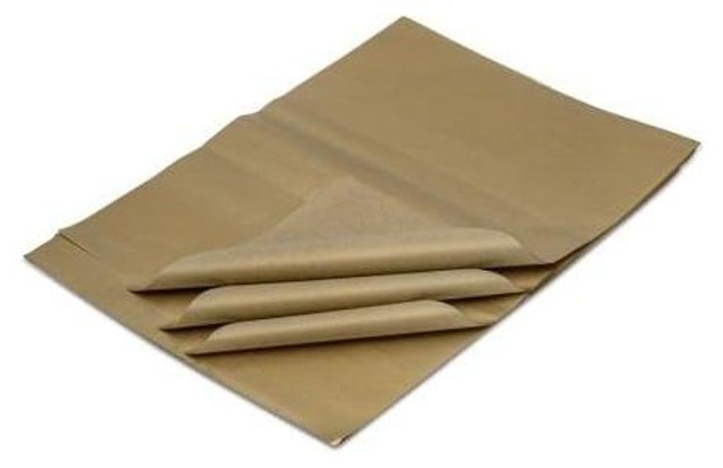 Glatt dekoratives Seidenpapier 50 x 70 cm Gold 500 Stück Seidenpapier