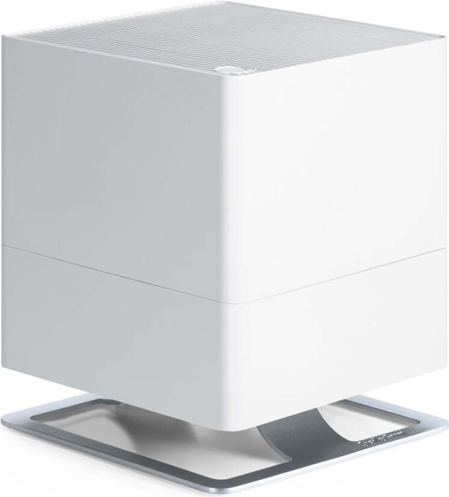 Luftbefeuchter Stadler Form Oskar, Verdunstungsfilter, Aromadiffusor, für 50 m², 18 W – Weiß