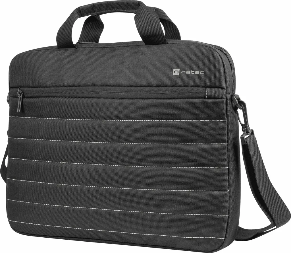 Borsa PC 15.6 Natec Taruca Nera - Compagna di Viaggio Leggera