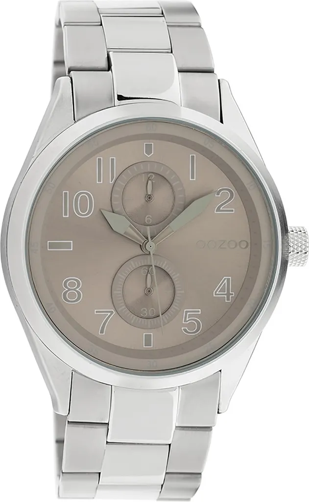 Oozoo Orologio da polso in metallo argentato Orologi da donna analogici al quarzo UOC10631