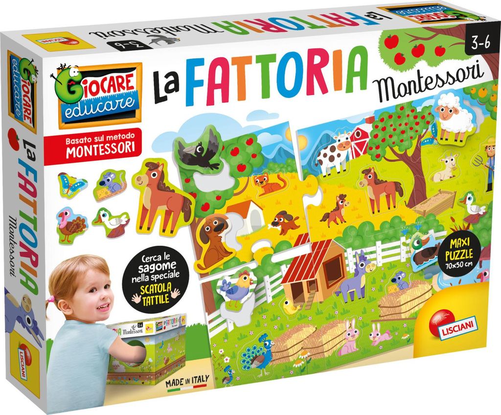 Lisciani Montessori Maxi La Mia Fattoria